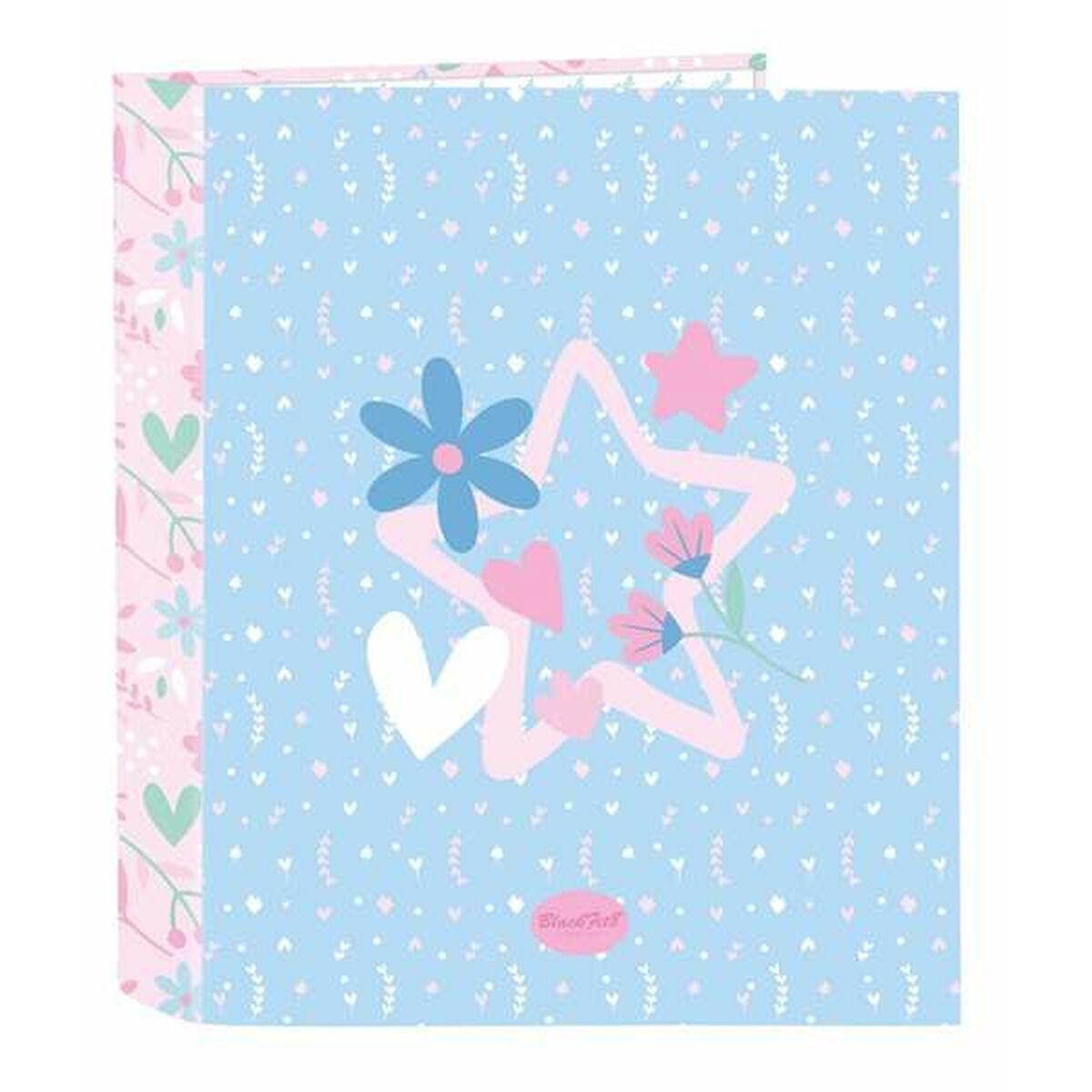 Carpeta de anillas BlackFit8 Smile 27 x 33 x 6 cm
