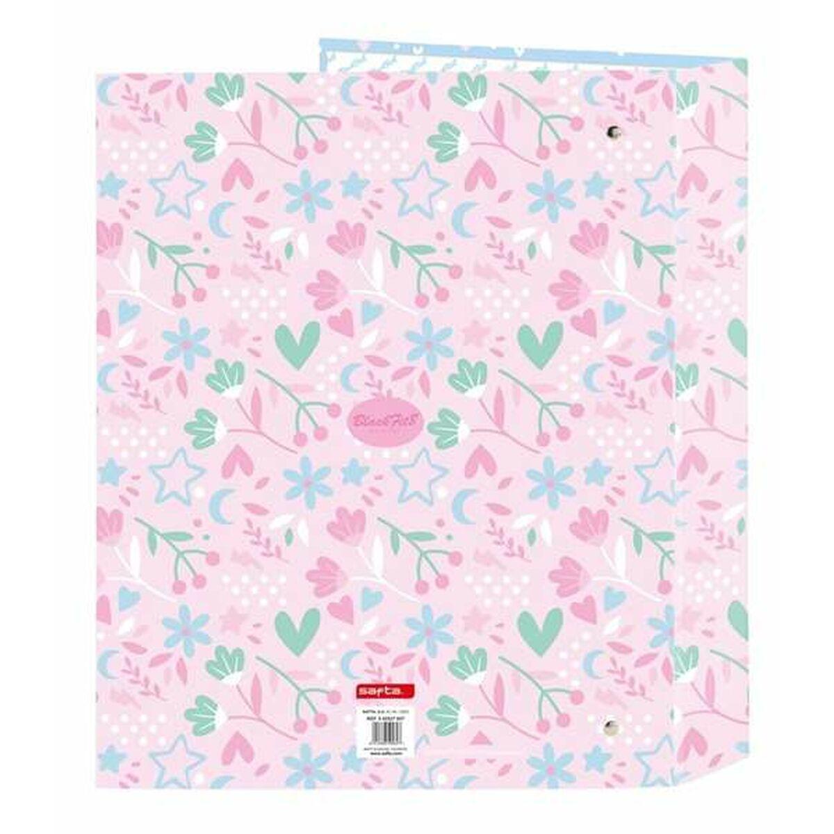 Carpeta de anillas BlackFit8 Smile 27 x 33 x 6 cm