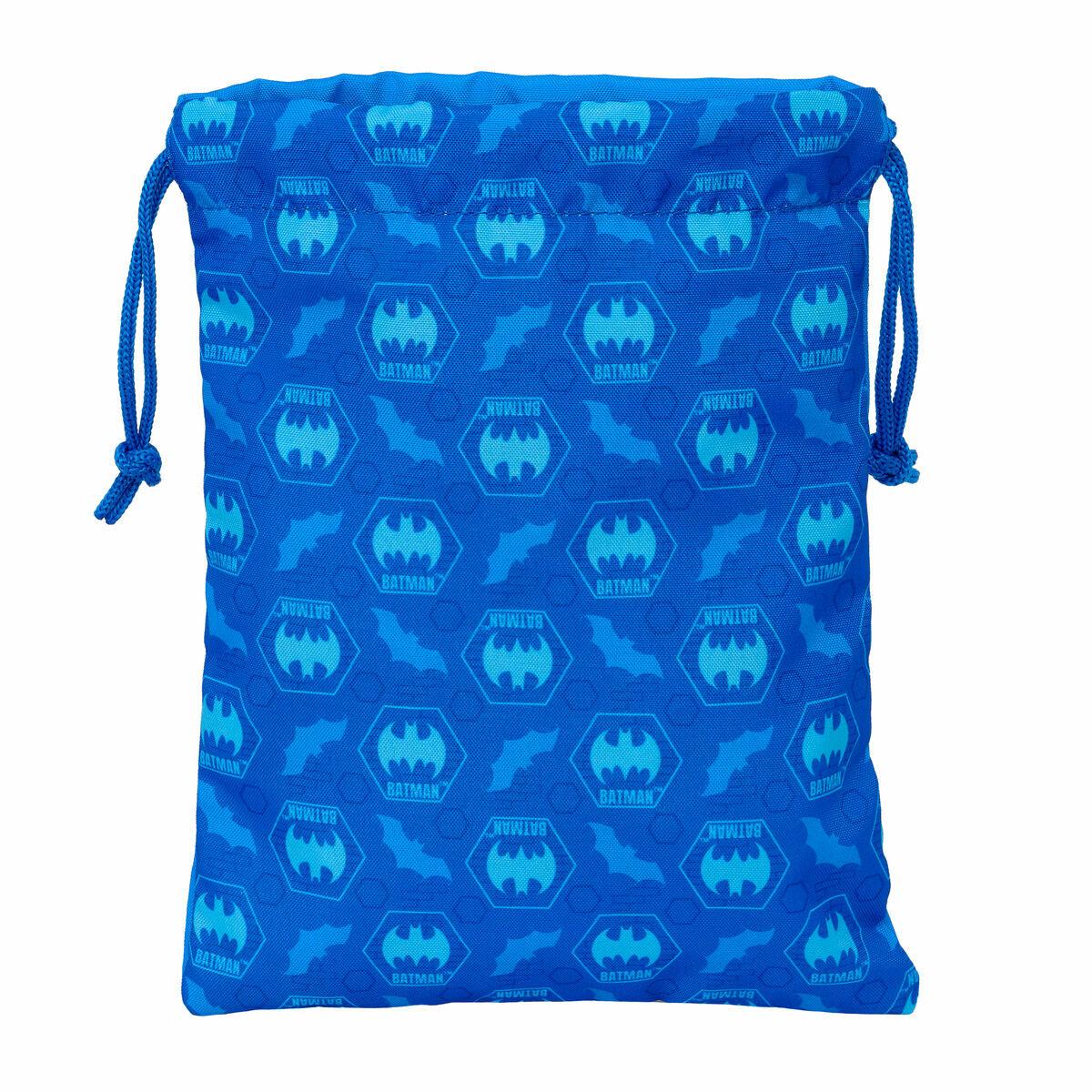 Bolsito de Merienda Batman Azul 20 x 25 cm