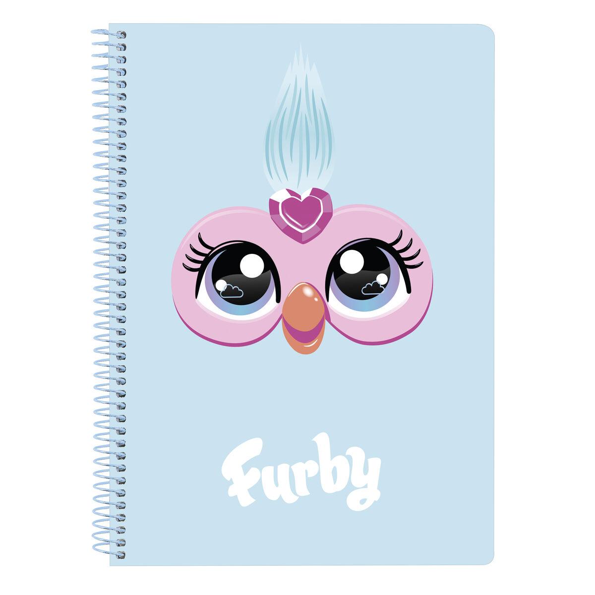 Libreta de Anillas Safta Furby 15,5 x 22 x 1 cm