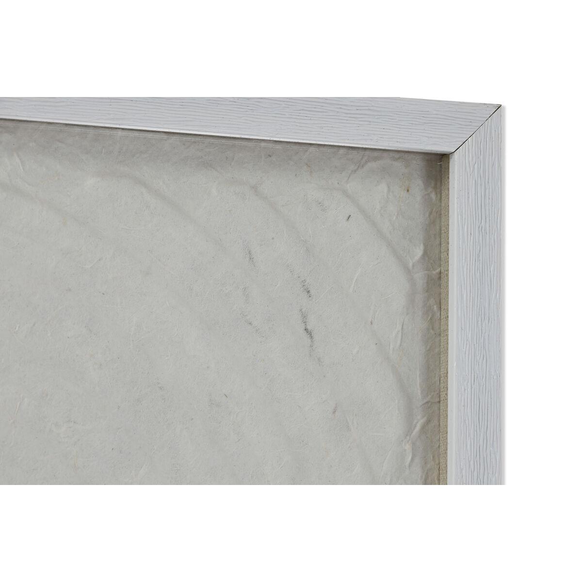 Cuadro Home ESPRIT Blanco Natural Moderno Escandinavo 35 x 2 x 35 cm