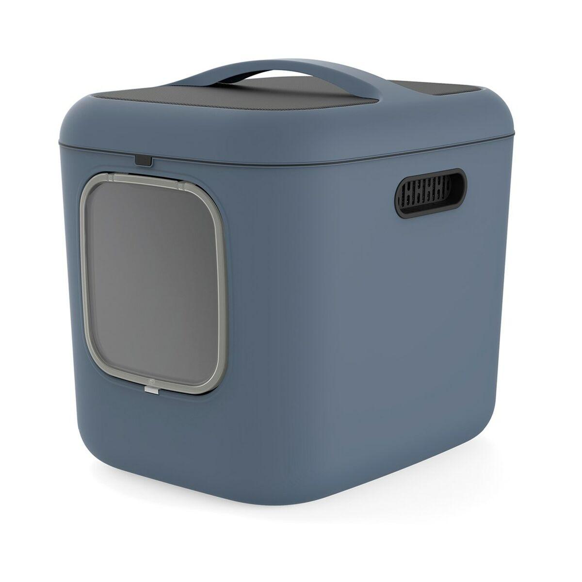 Arenero para Gatos Rotho Biala XL Azul Plástico