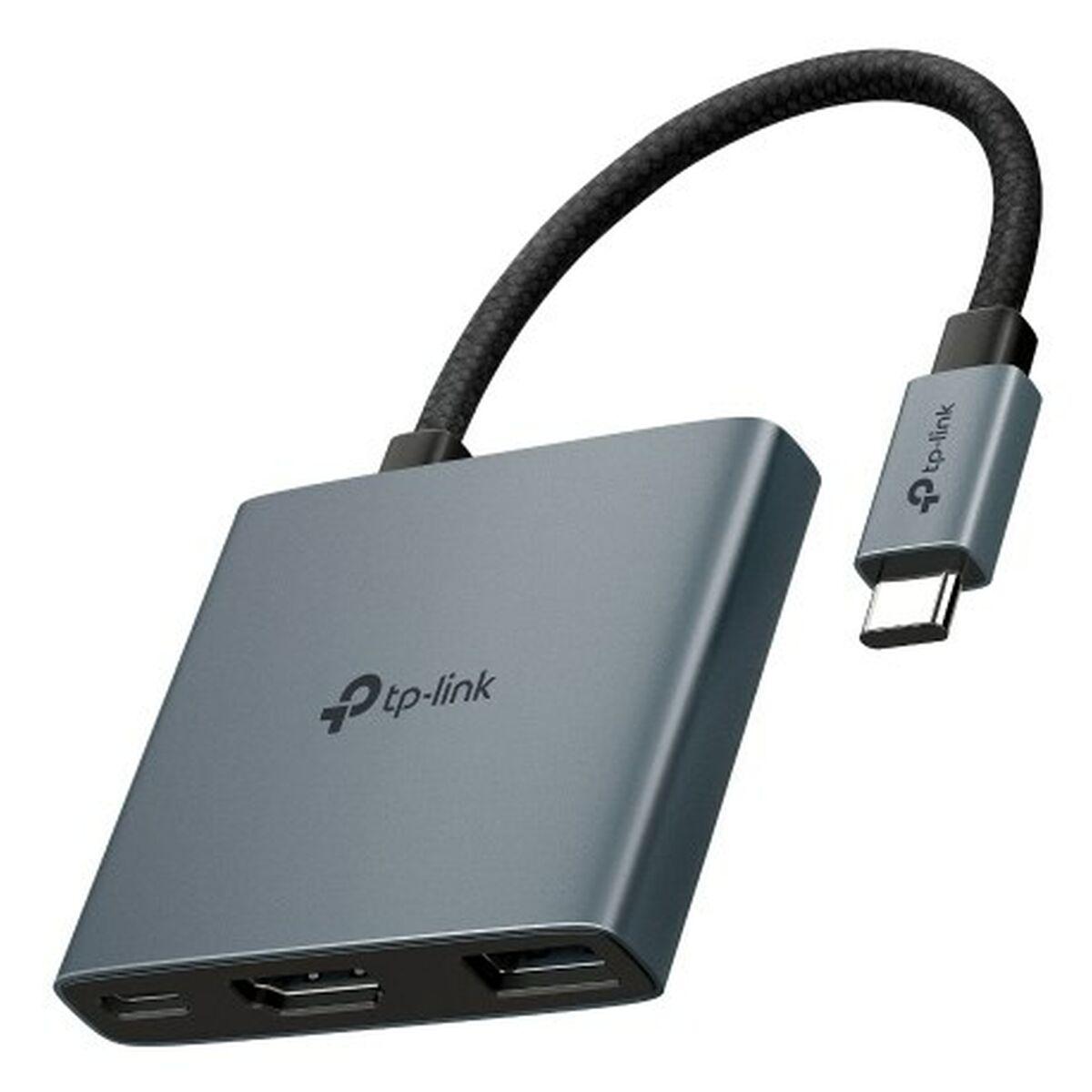 Cable USB TP-Link UH3020C 100 W Negro Gris