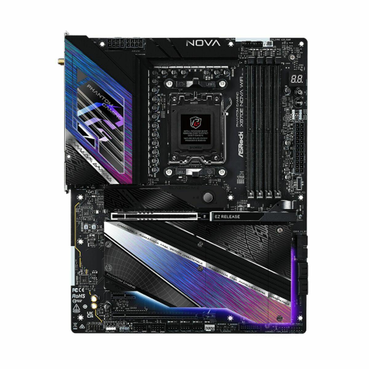 Placa Base ASRock X870E Nova WiFi Intel Wi-Fi 6 AMD AM5 AMD X870 (AMD AM5)