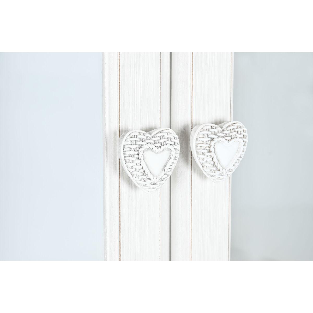 Vitrina Home ESPRIT Blanco Madera Cristal 76 x 39 x 193 cm