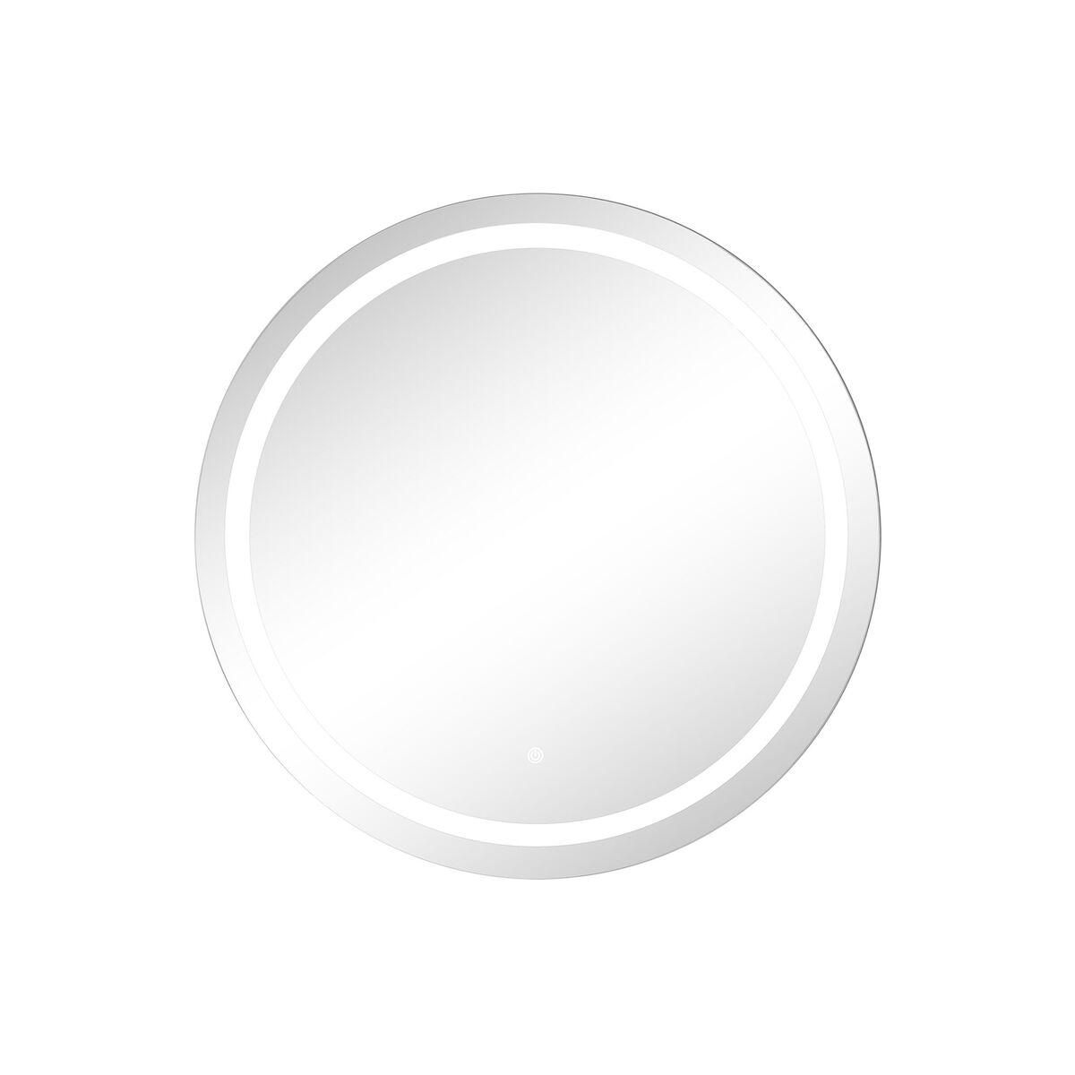 Espejo de pared Home ESPRIT Cristal 80 x 0,5 x 80 cm