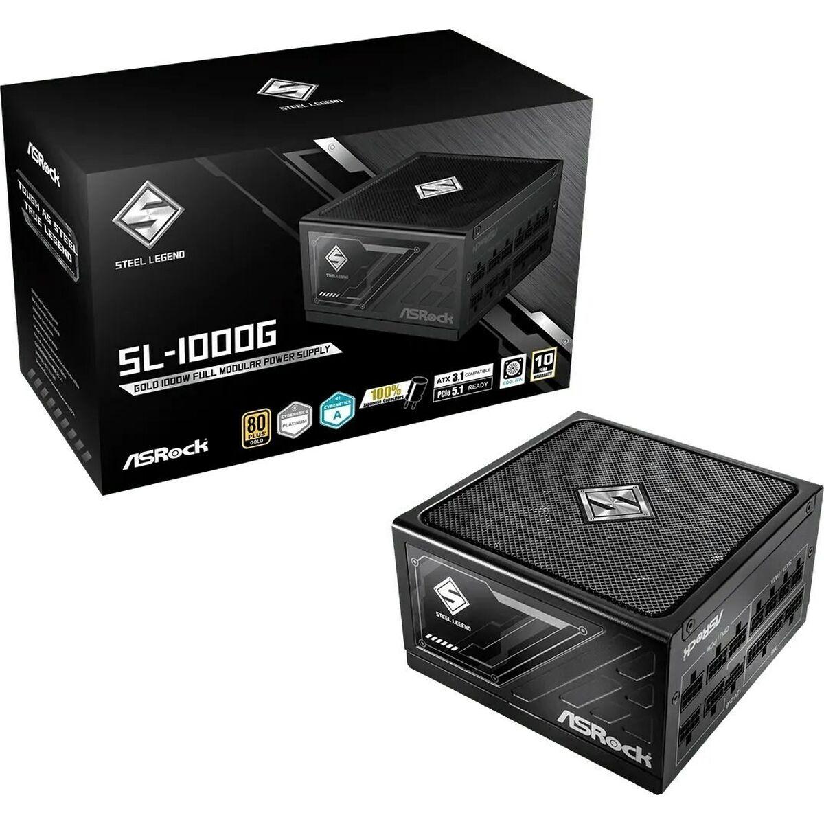 Fuente de Alimentación ASRock 90-UXS100-GFEAAA ATX 1000 W 80 Plus Gold