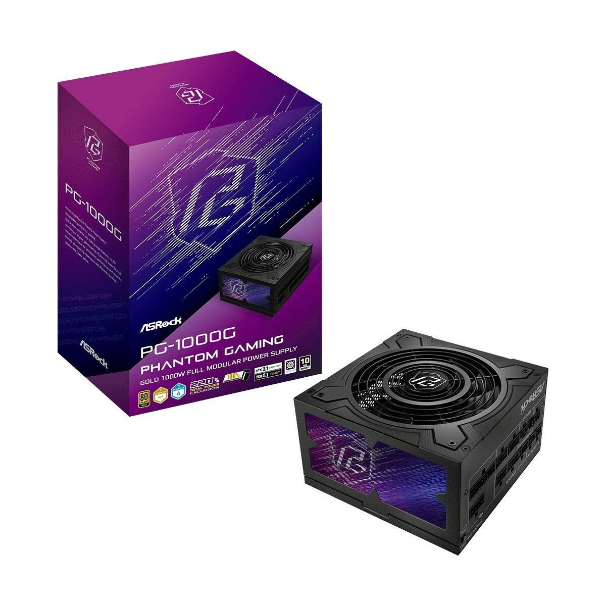 Fuente de Alimentación ASRock 90-UXP100-GFEAAB ATX 750 W 80 Plus Gold