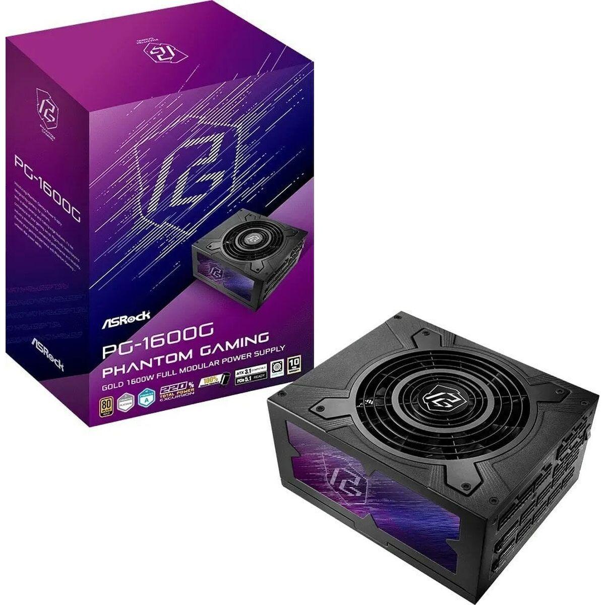 Fuente de Alimentación ASRock 90-UXP160-GFEAAB ATX 1600 W 80 Plus Gold
