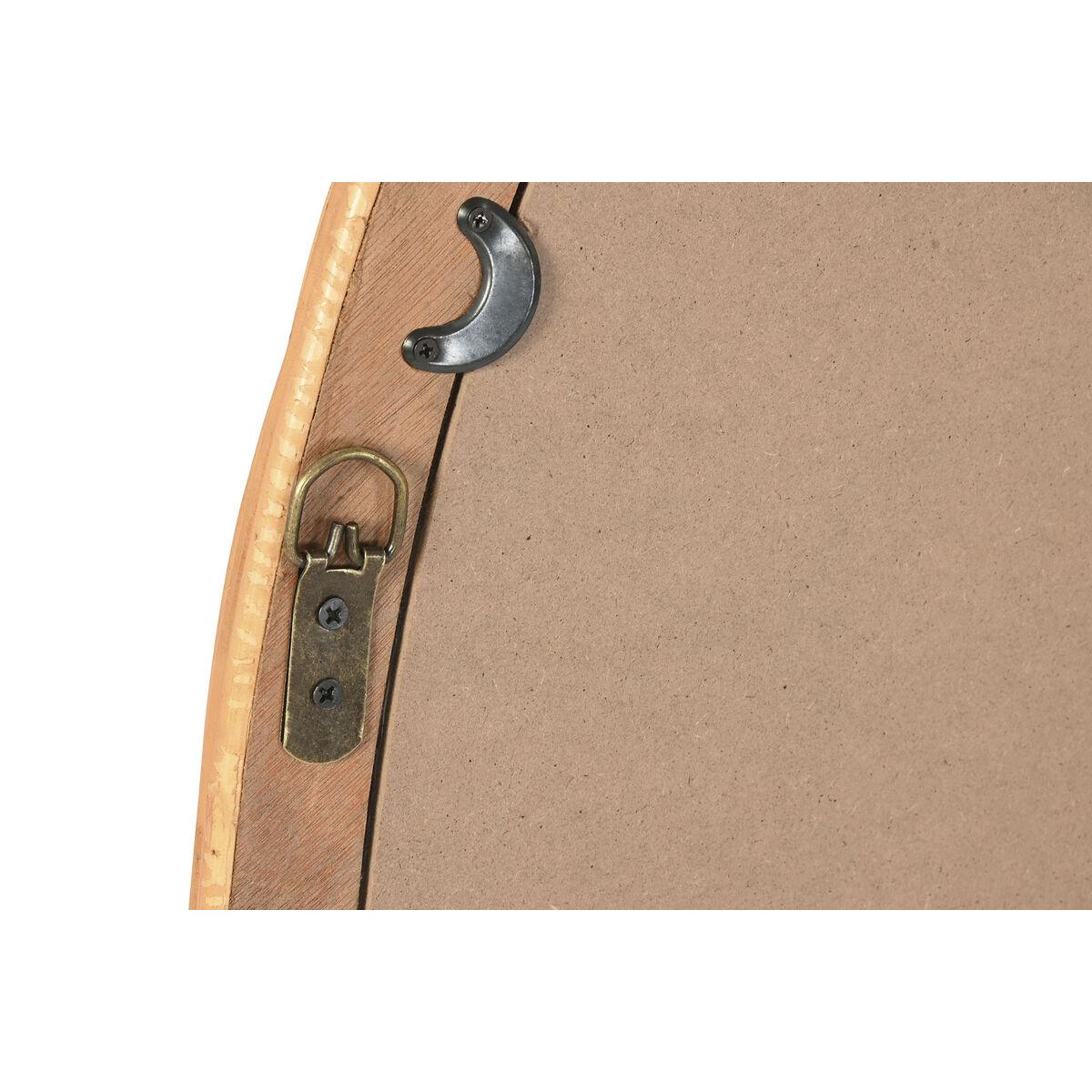 Espejo de pared Home ESPRIT Natural Alpino 61,5 x 3 x 95 cm