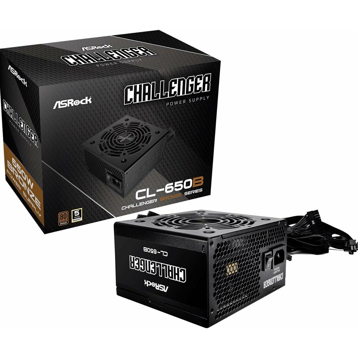 Fuente de Alimentación ASRock 90-UXC065-BNEAAA ATX 750 W 80 Plus Bronze
