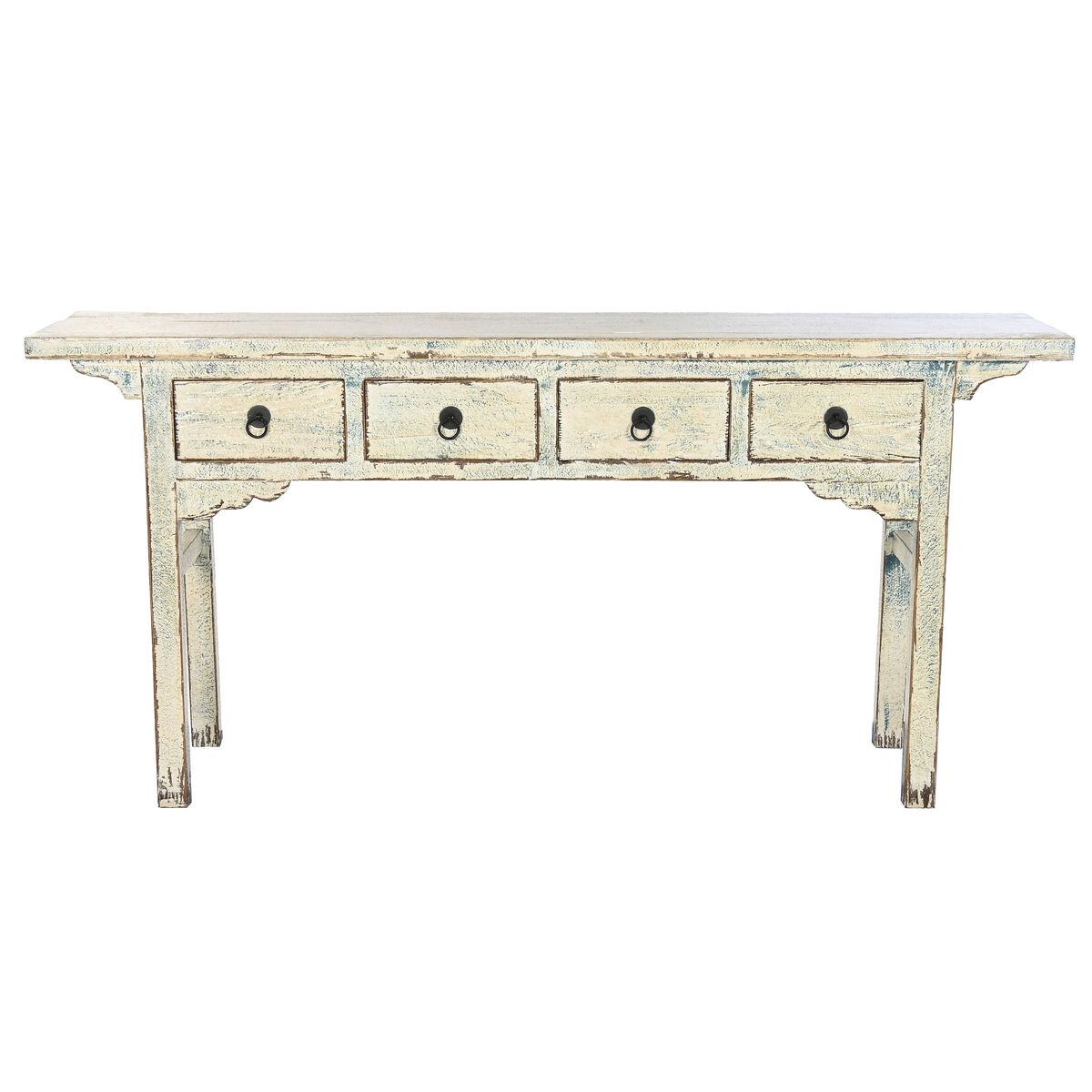 Consola Home ESPRIT Blanco Bicolor 178 x 38 x 85 cm