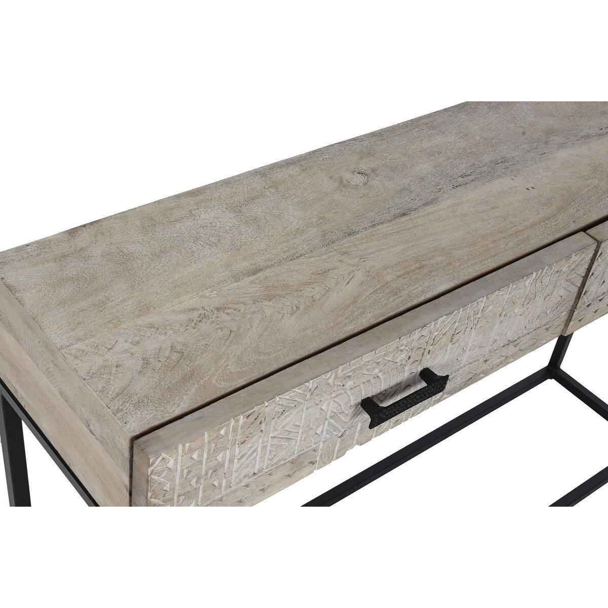 Consola Home ESPRIT Blanco 120 x 30 x 76 cm
