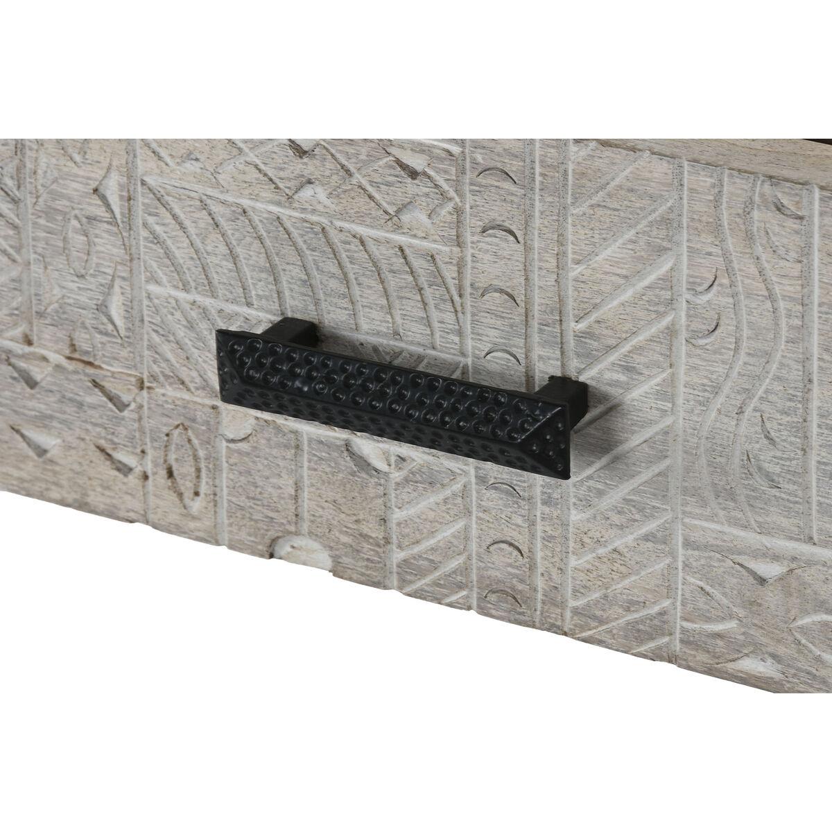 Consola Home ESPRIT Blanco 120 x 30 x 76 cm