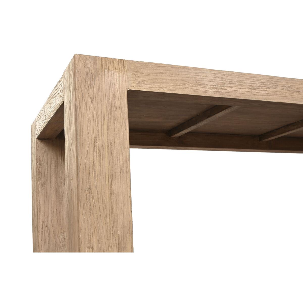 Mesa de Comedor Home ESPRIT Natural Madera de olmo 220 x 100 x 76 cm