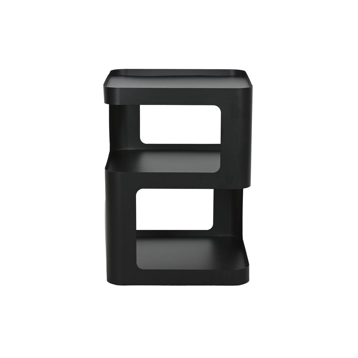 Mesa auxiliar Home ESPRIT Negro 40 x 40 x 54 cm