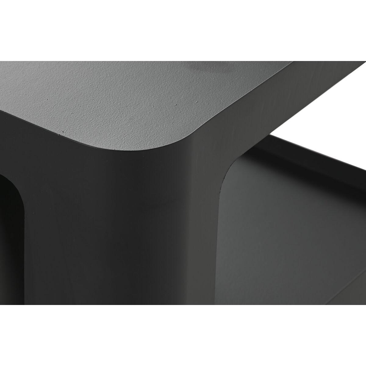 Mesa auxiliar Home ESPRIT Negro 40 x 40 x 54 cm