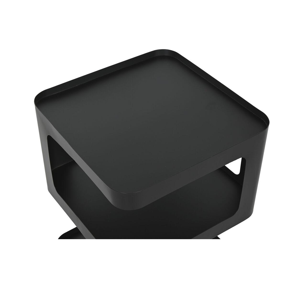 Mesa auxiliar Home ESPRIT Negro 40 x 40 x 54 cm