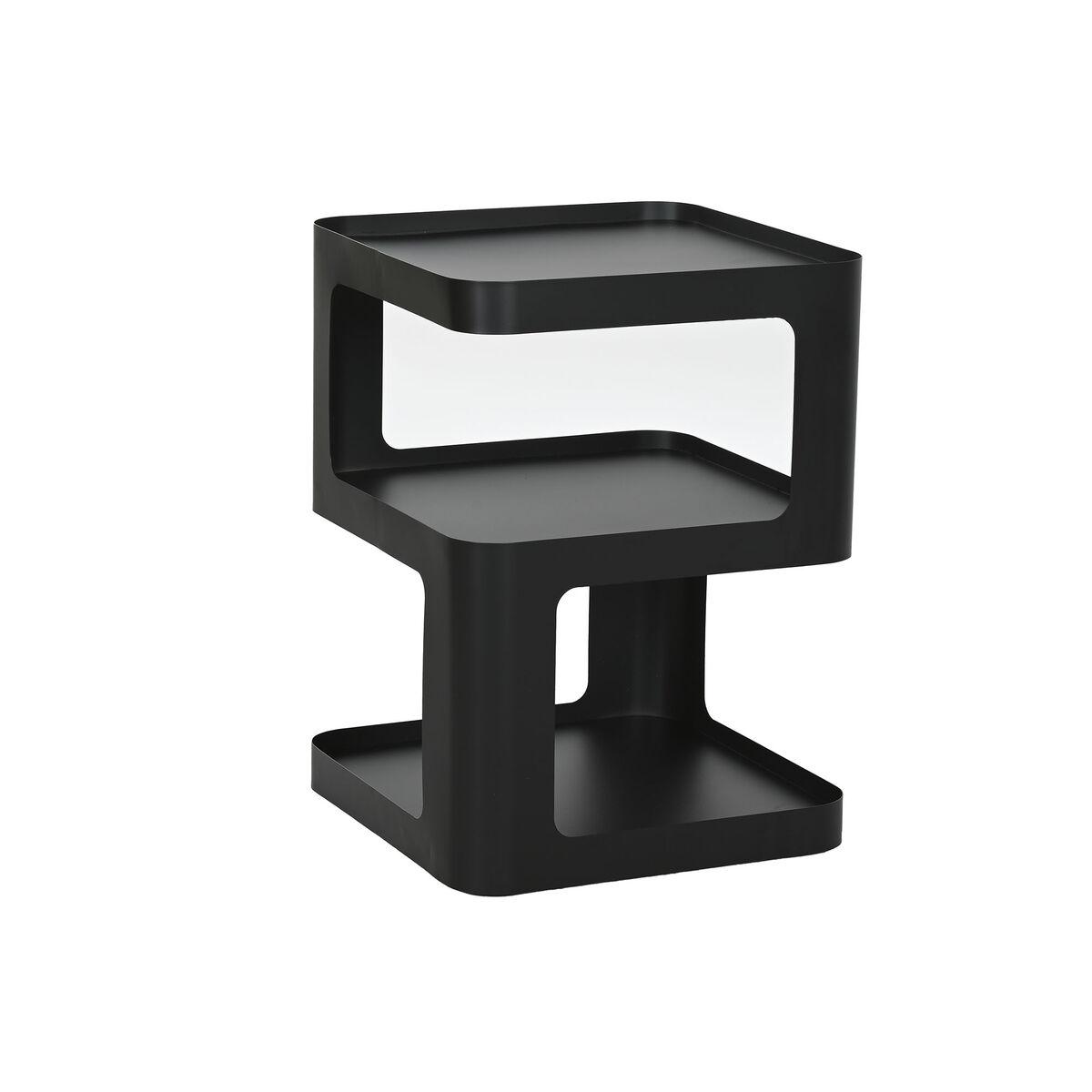 Mesa auxiliar Home ESPRIT Negro 40 x 40 x 54 cm