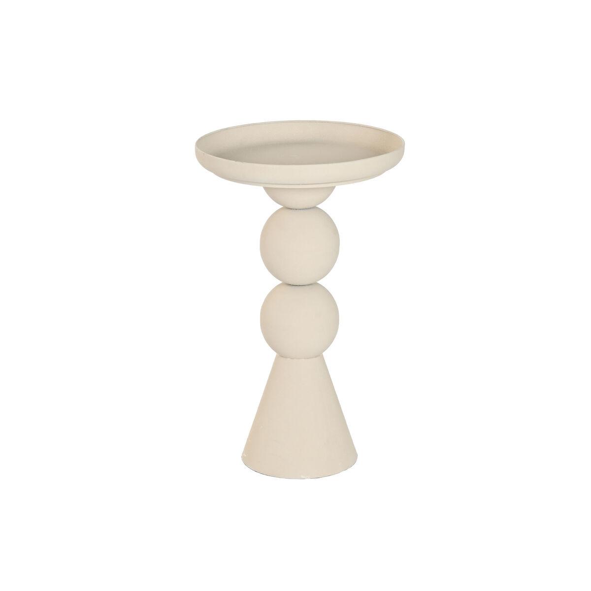 Mesa auxiliar Home ESPRIT Beige 41 x 41 x 67 cm