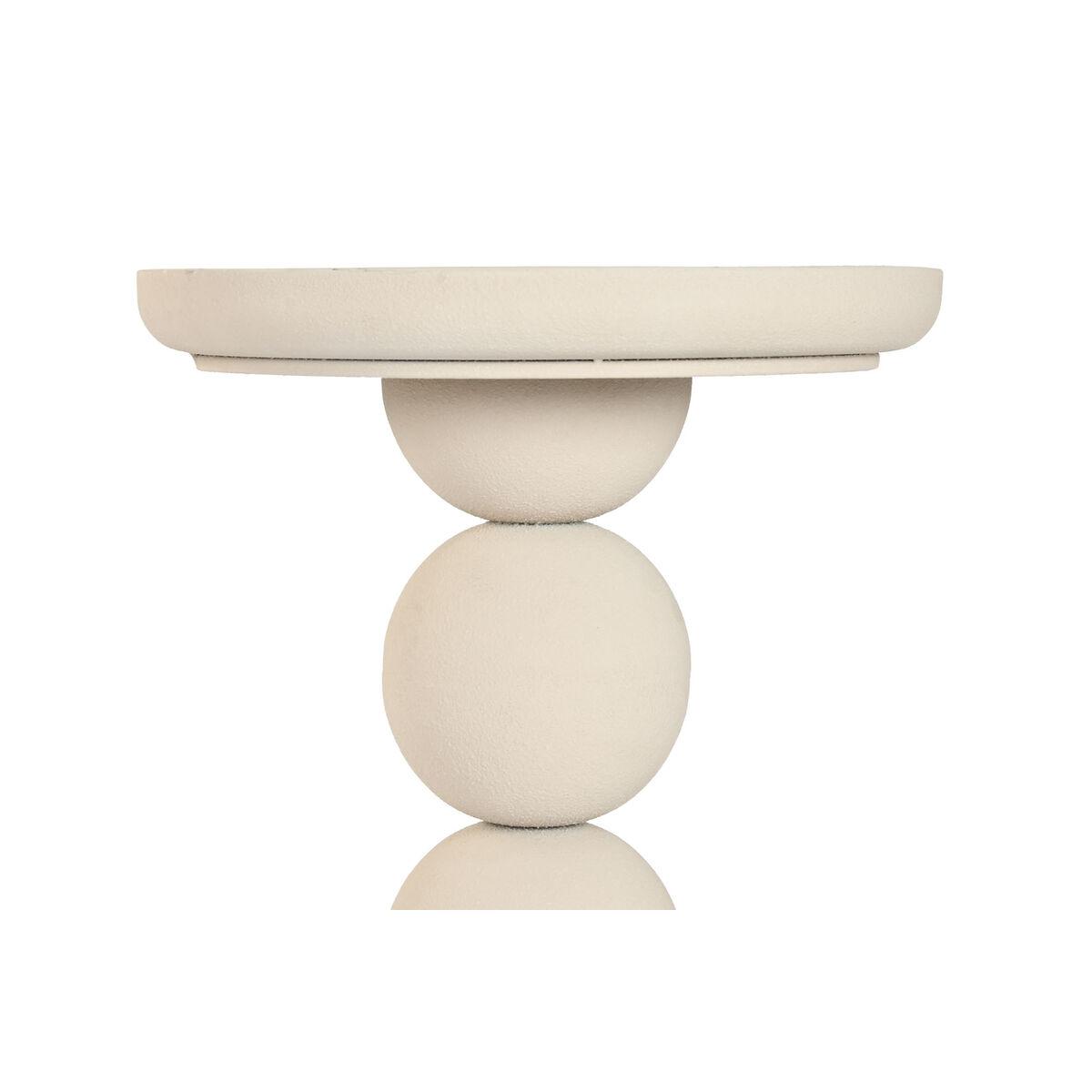 Mesa auxiliar Home ESPRIT Beige 41 x 41 x 67 cm