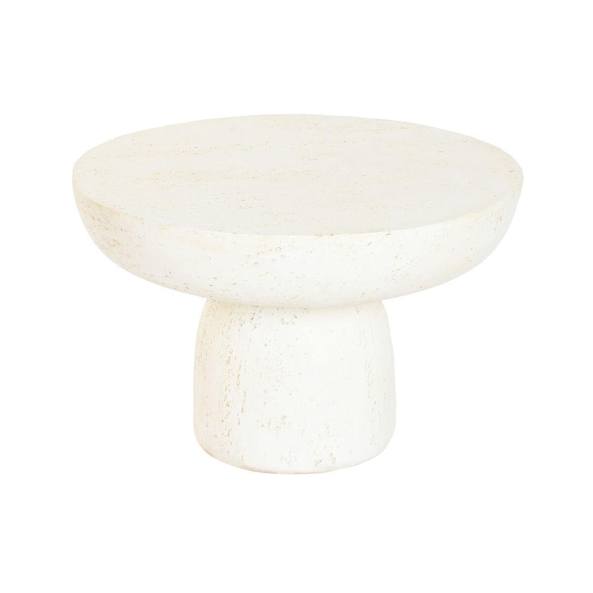 Mesa auxiliar Home ESPRIT Blanco 64,5 x 64,5 x 41 cm