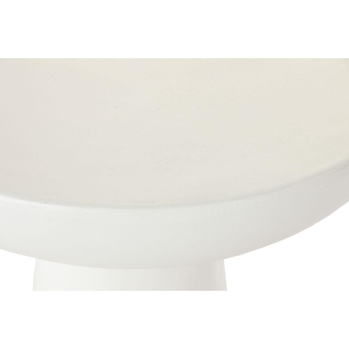 Mesa auxiliar Home ESPRIT Blanco 40 x 40 x 50,5 cm