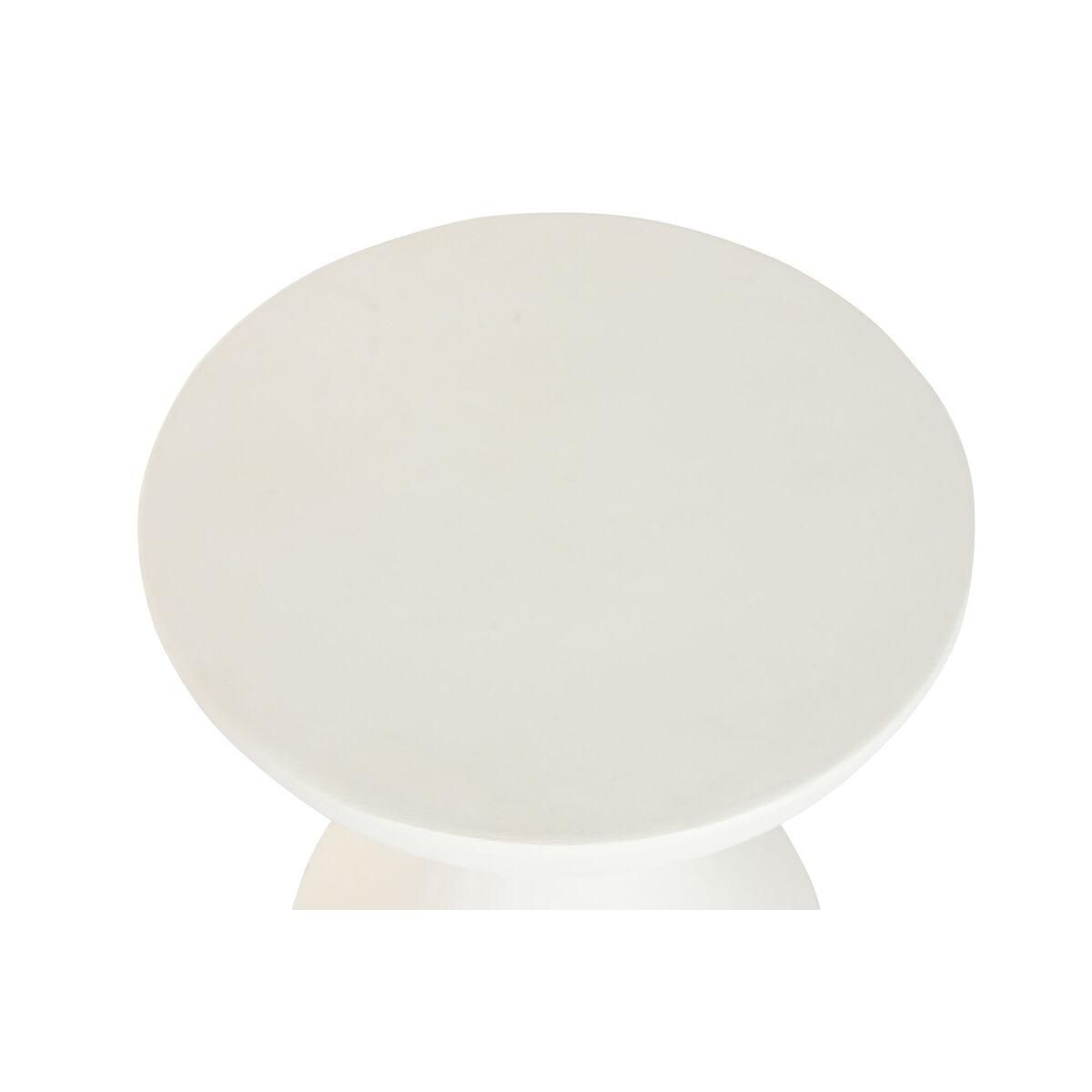 Mesa auxiliar Home ESPRIT Blanco 40 x 40 x 50,5 cm
