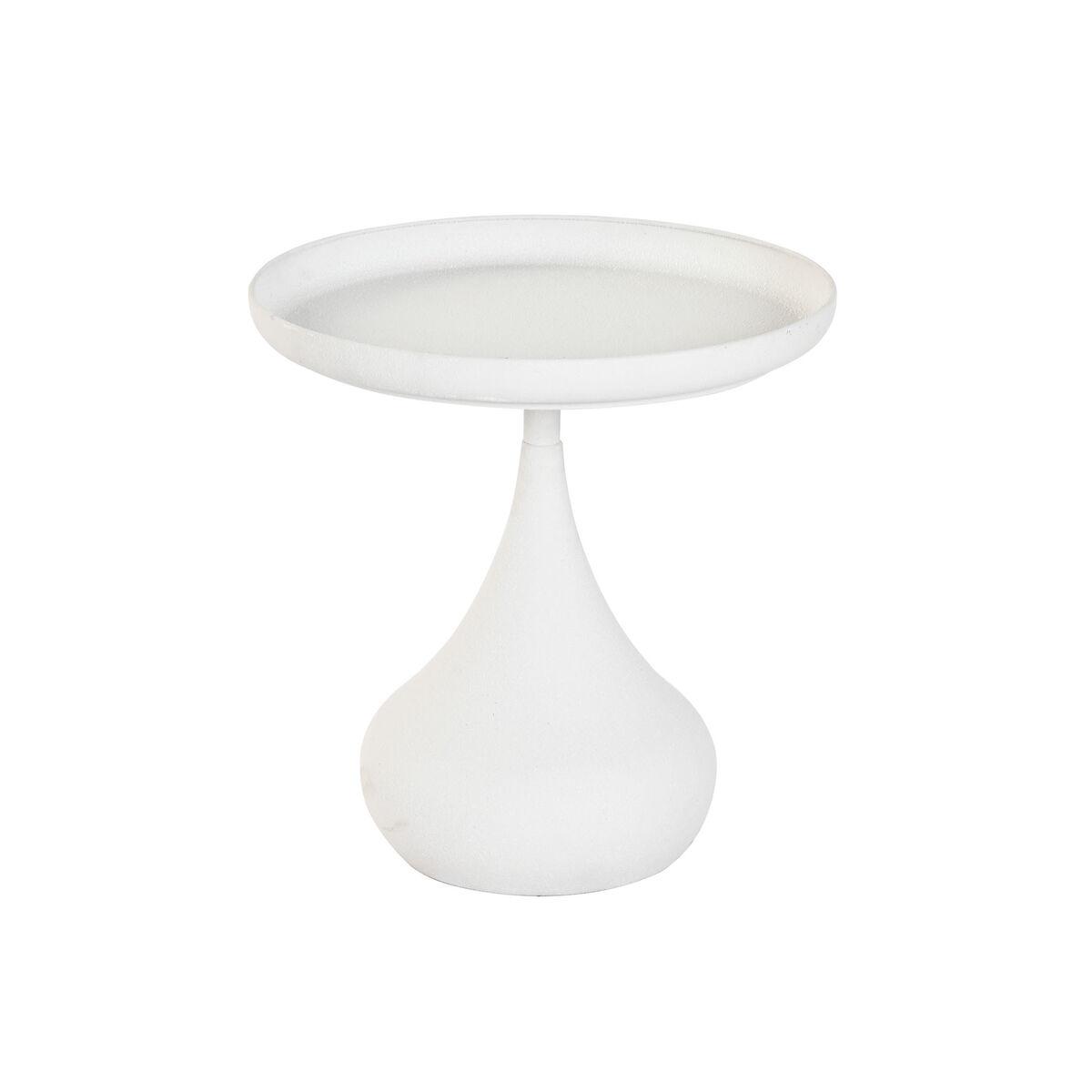 Mesa auxiliar Home ESPRIT Gris claro 51 x 51 x 51 cm