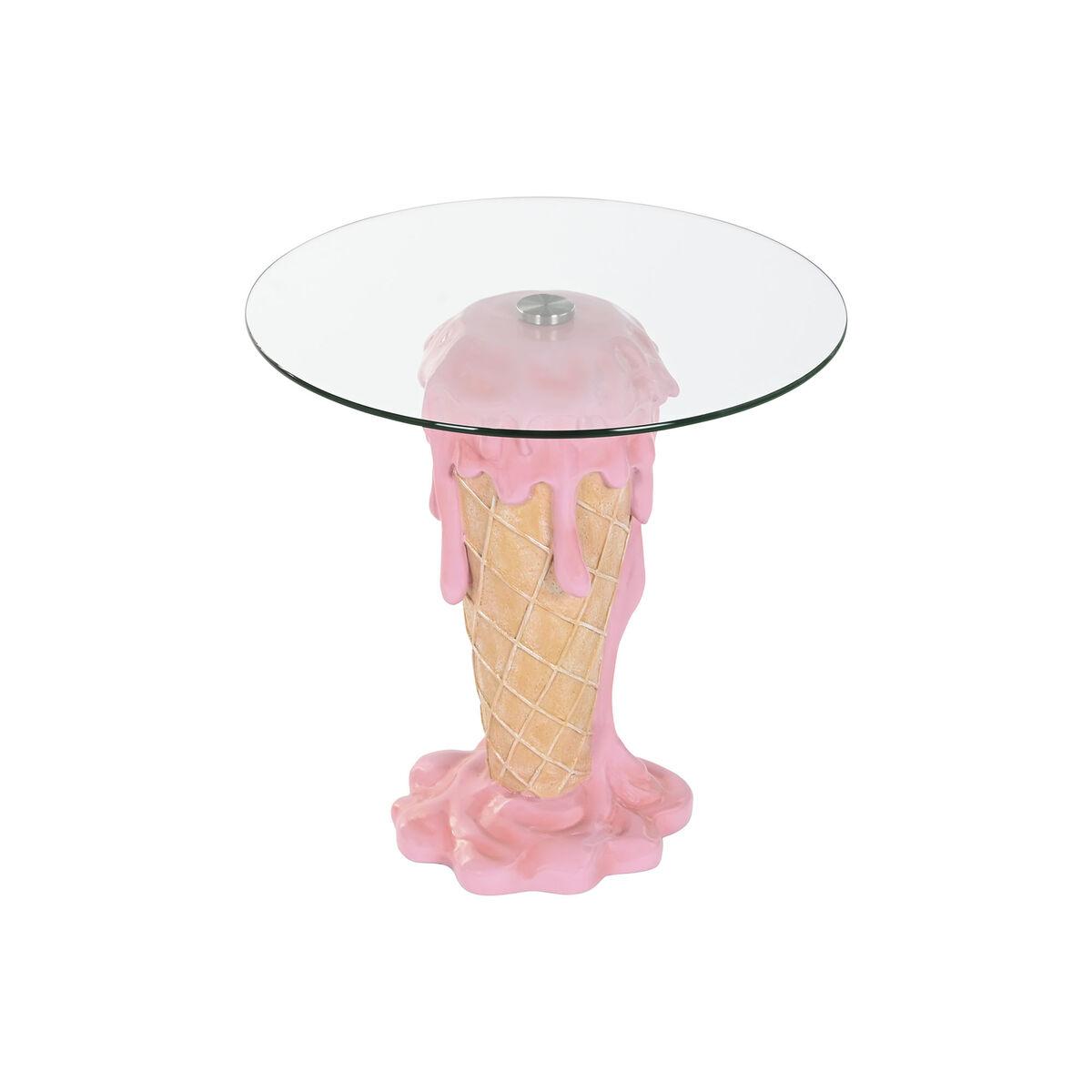 Mesa auxiliar Home ESPRIT Rosa 48 x 48 x 49 cm