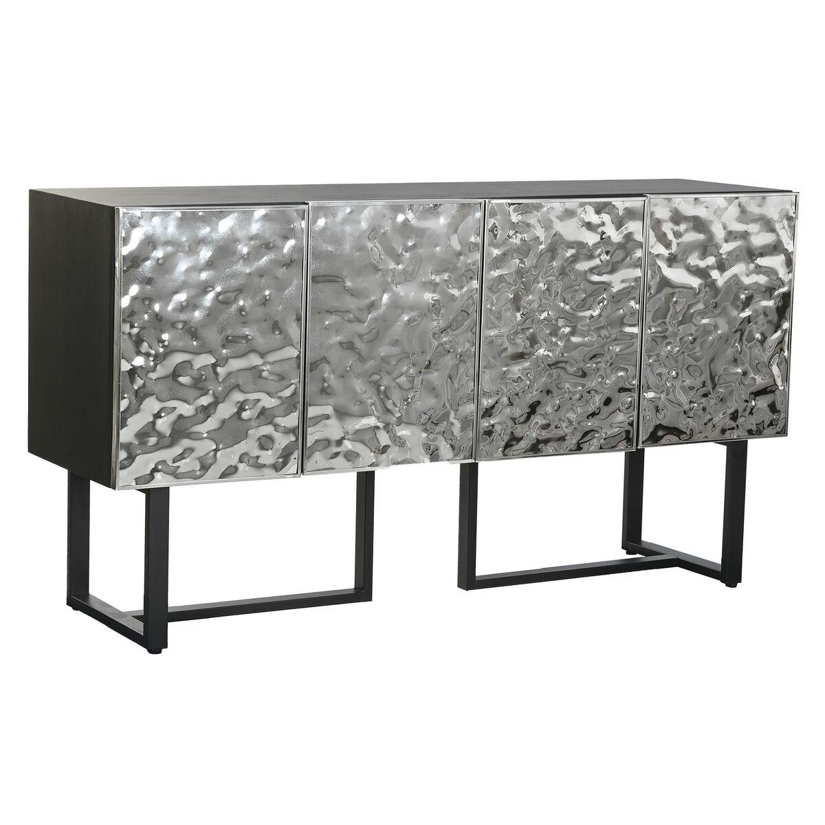 Aparador Home ESPRIT Plateado Metal Acero 151 x 41 x 80 cm