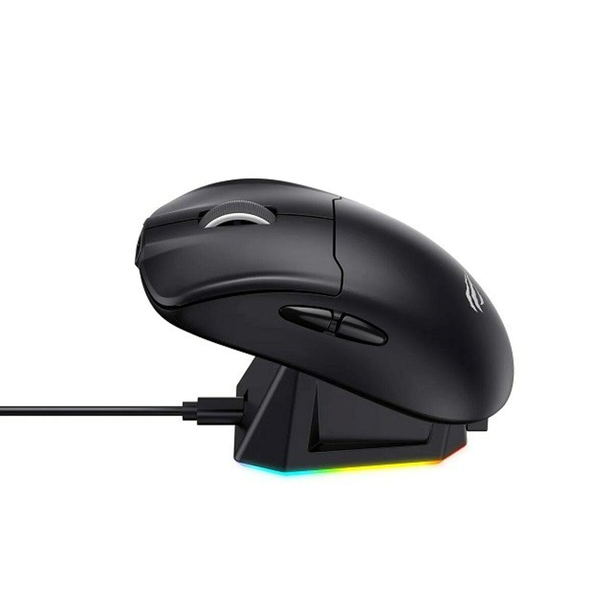 Ratón Gaming con LED Havit MS979WB Negro Estampado