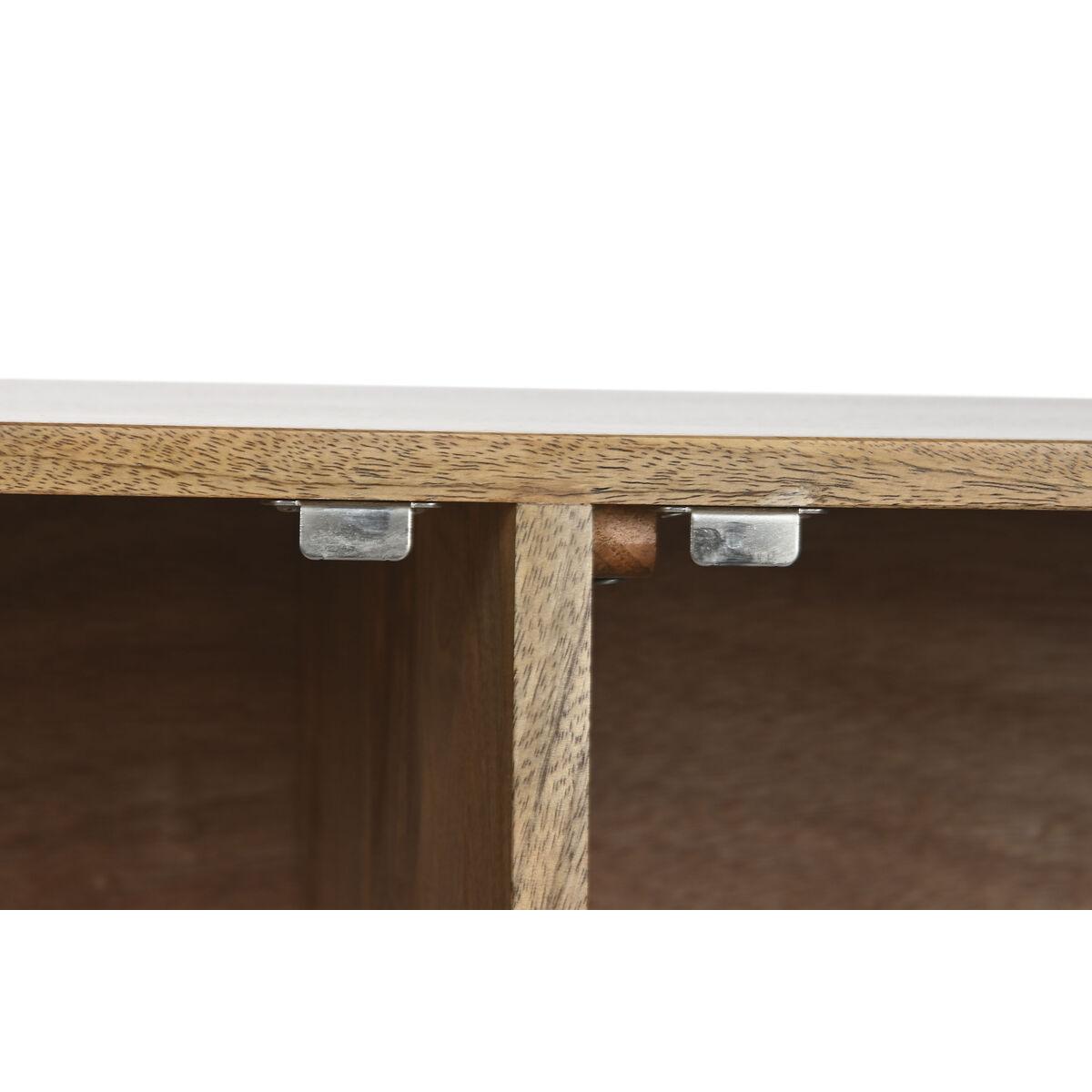 Aparador Home ESPRIT Dorado Natural Metal Madera de mango 160 x 45 x 75 cm