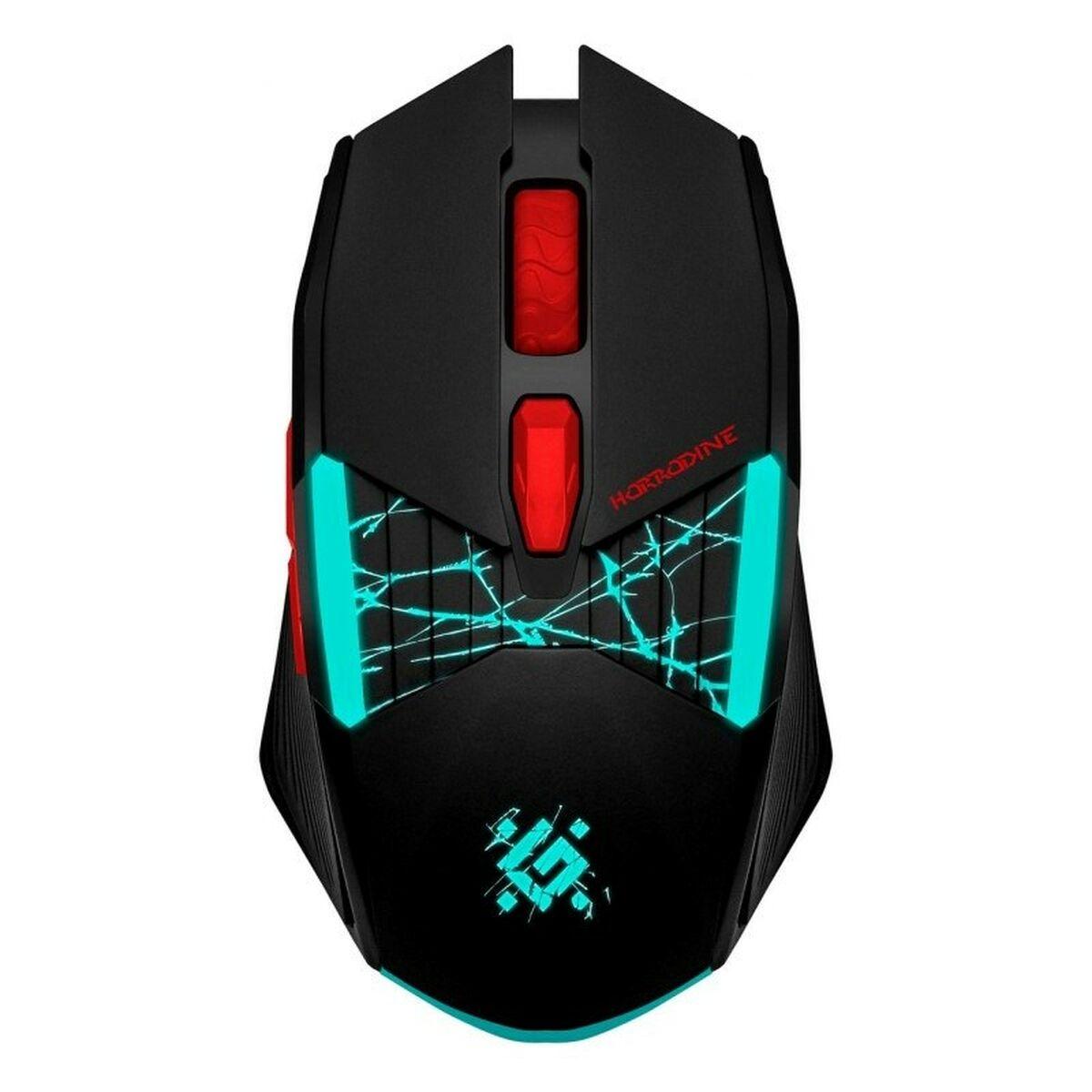Ratón Gaming Defender GM-237 HORRODINE Negro 3200 DPI