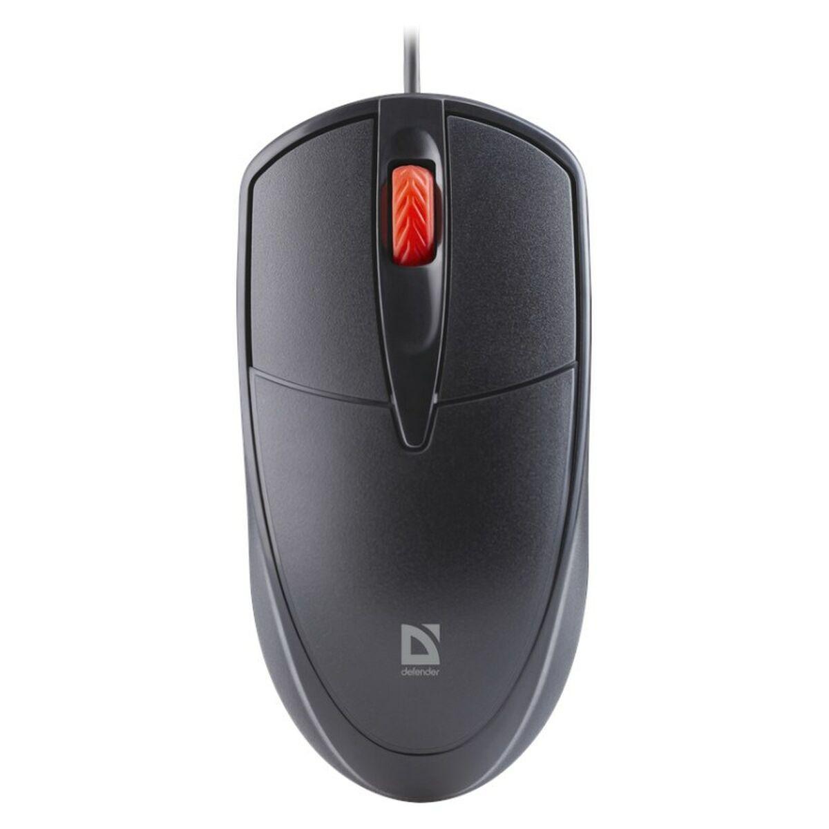 Ratón Óptico Defender DEFENDER ICON MB-057 Negro