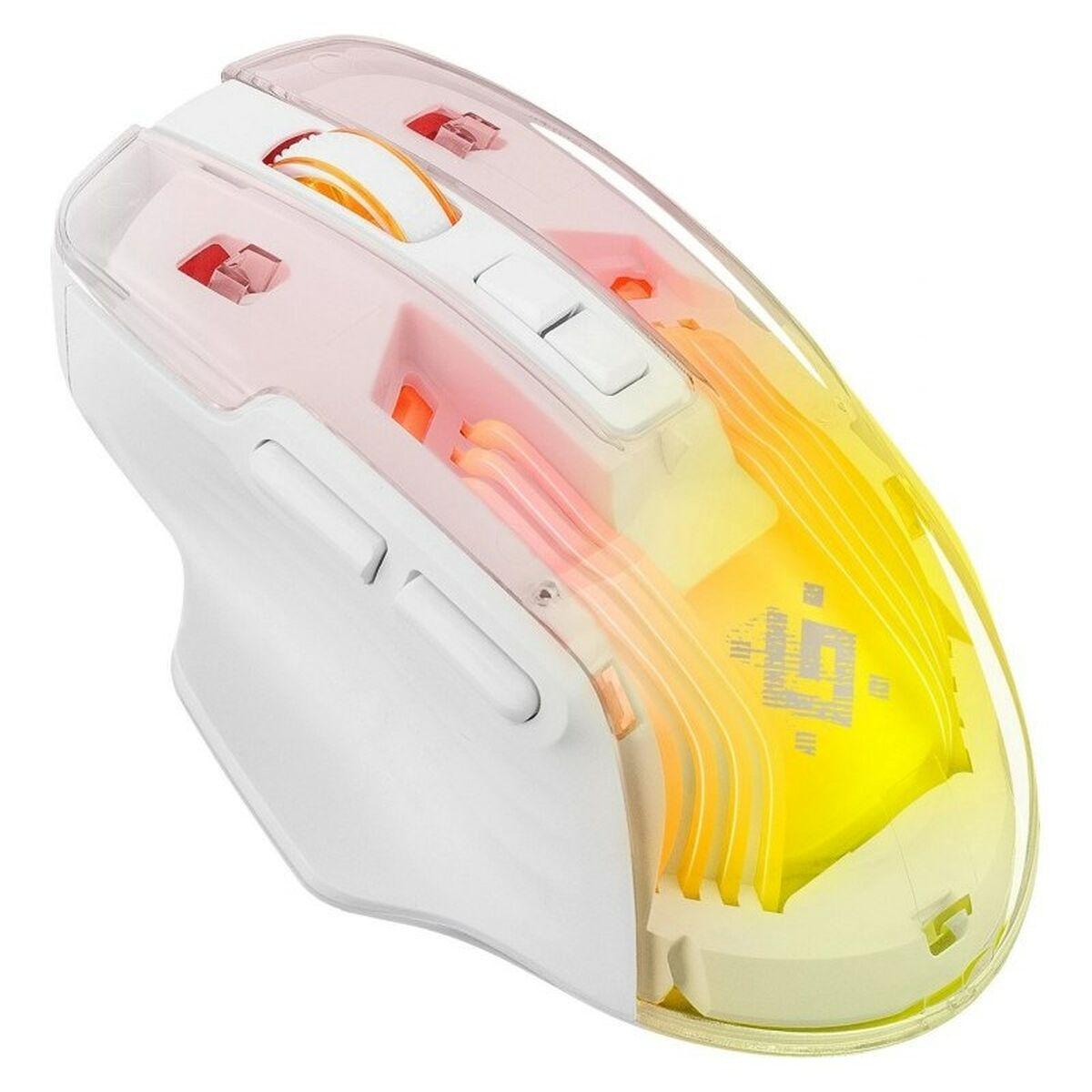 Ratón Gaming Defender GM-056 ASTRO ELITE Blanco 3200 DPI