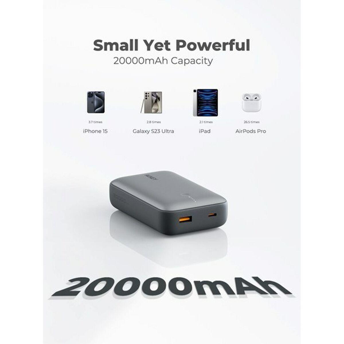 Powerbank Aukey PB-Y57 Gris 20000 mAh