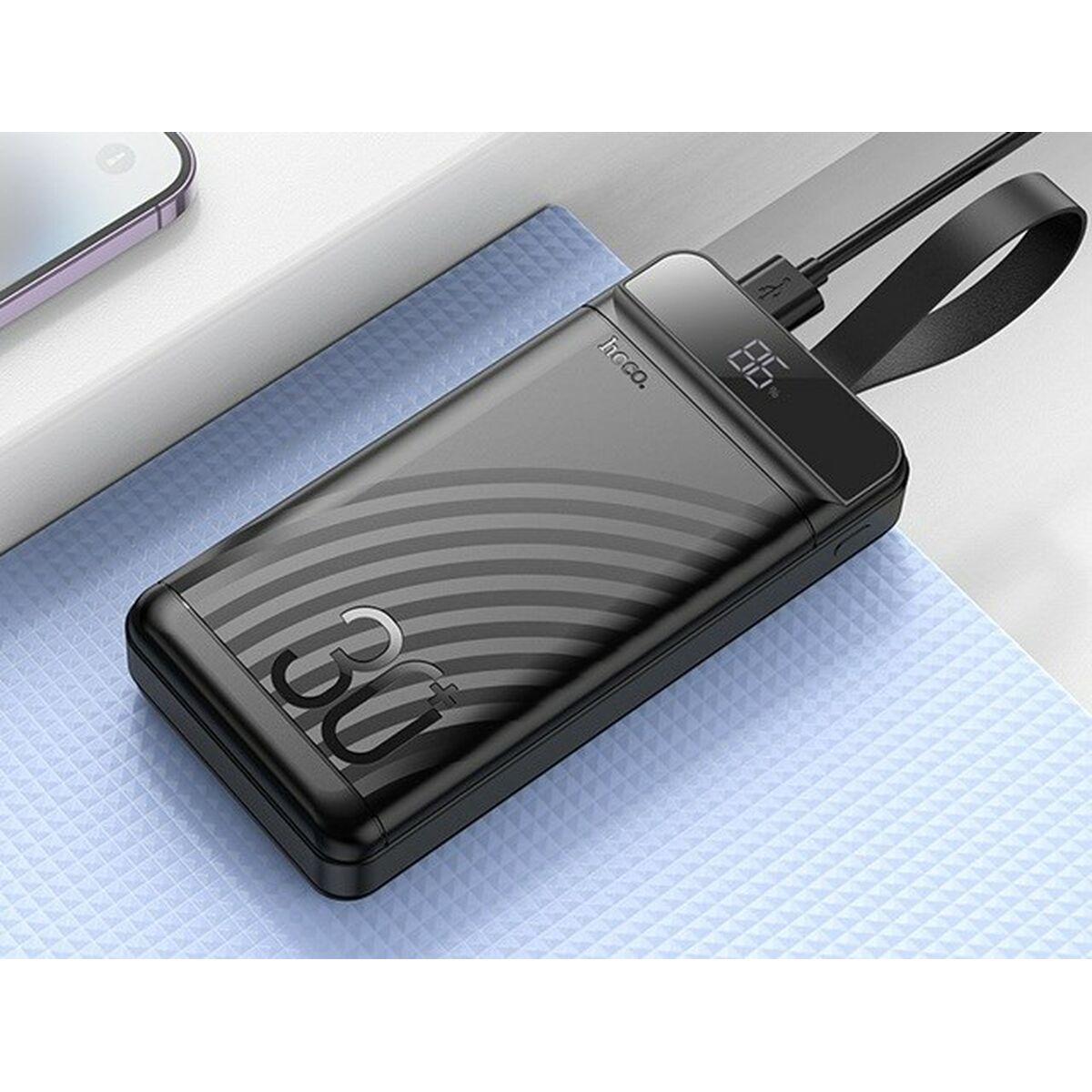 Powerbank Hoco J123B black Negro 30000 mAh