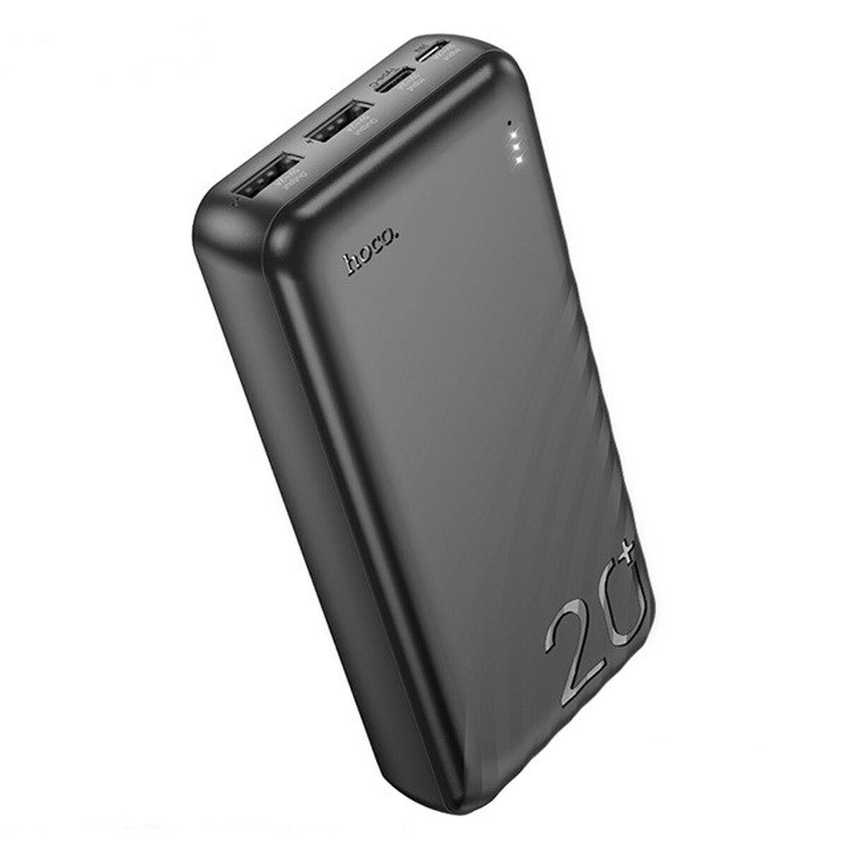 Powerbank Hoco J123A black Negro 20000 mAh
