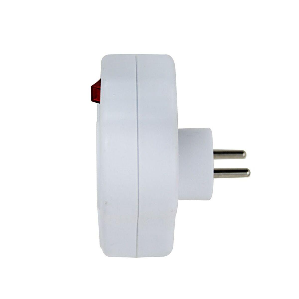 Ladrón de enchufe Esperanza ELK311W 2 Enchufes