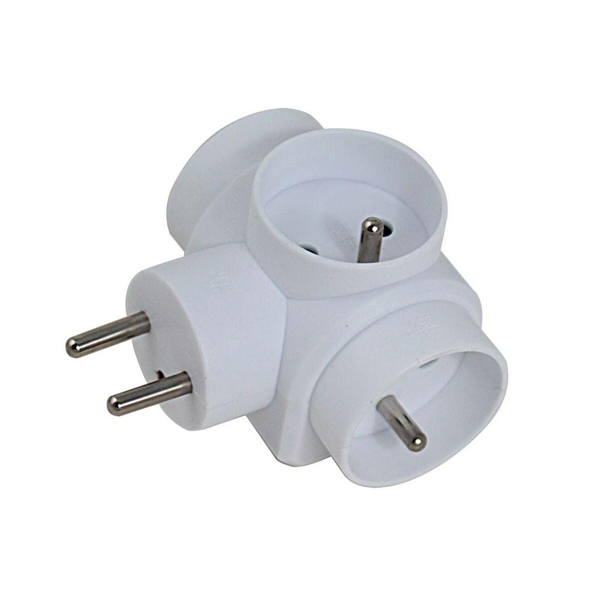 Ladrón de enchufe Esperanza ELK302W 3 Enchufes