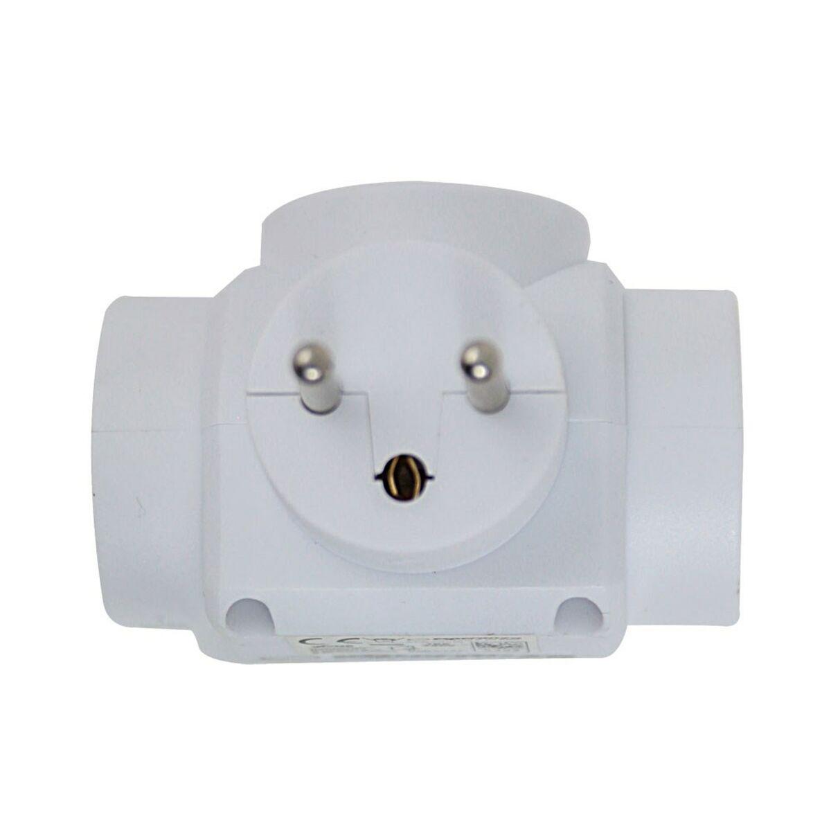 Ladrón de enchufe Esperanza ELK302W 3 Enchufes