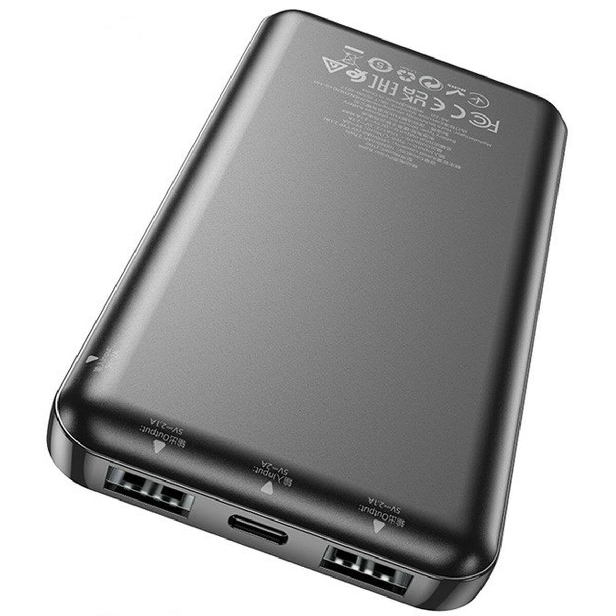 Powerbank Hoco J100 black Negro 10000 mAh