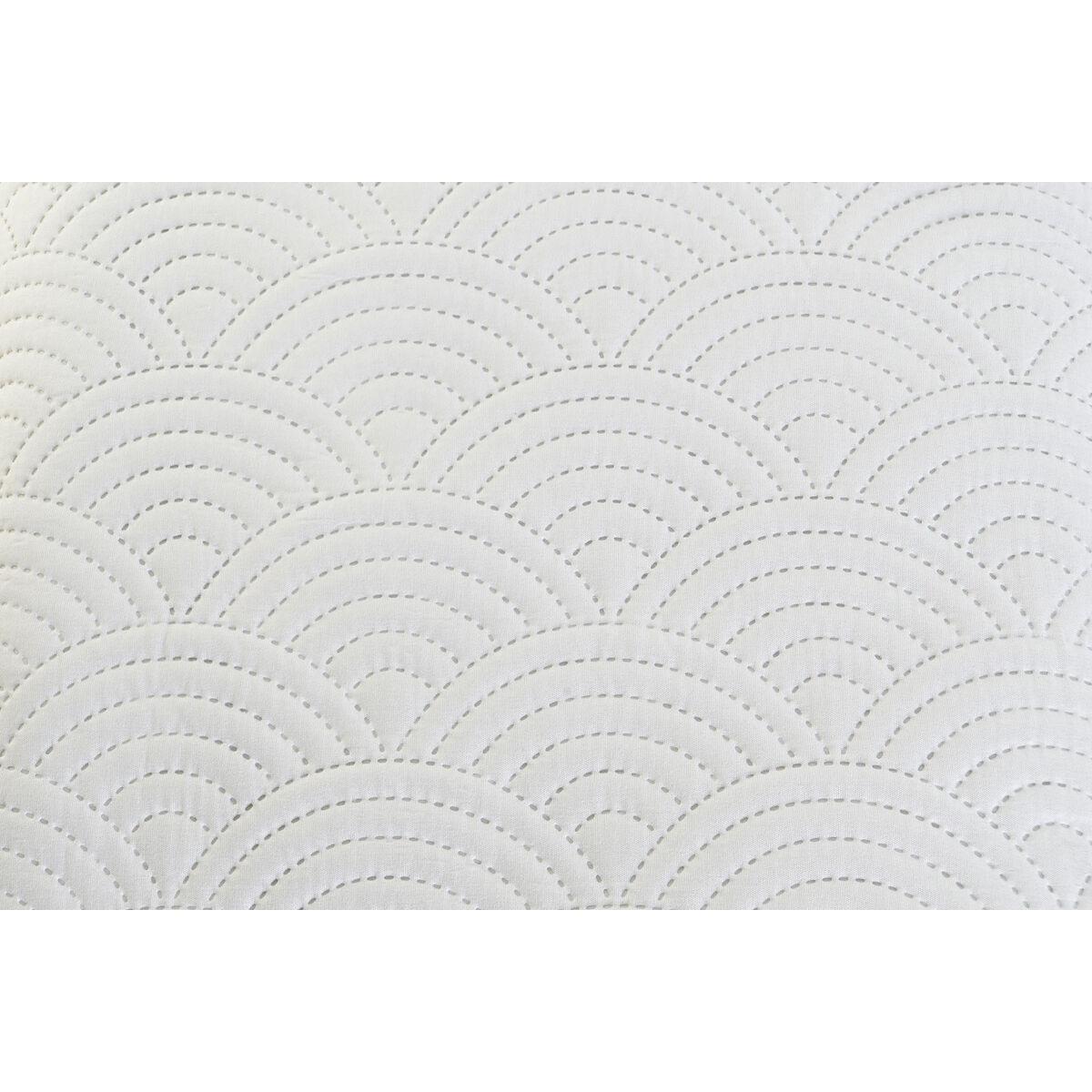 Colcha DKD Home Decor Blanco Cama de 180 270 x 270 x 1 cm