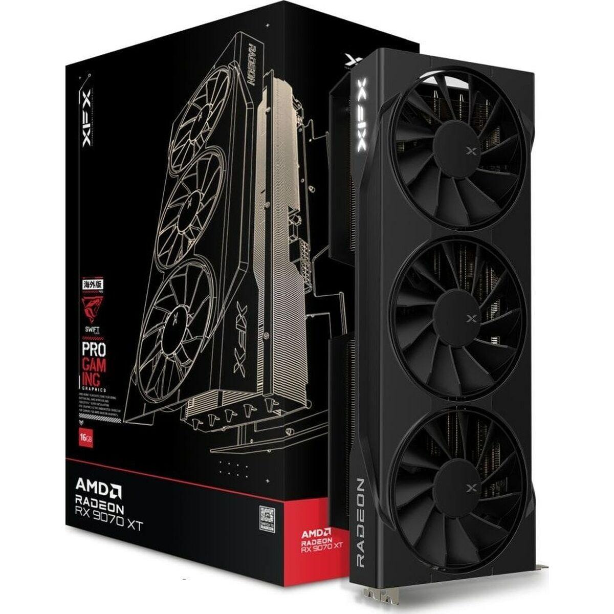 Tarjeta Gráfica XFX 97TMAQKB9 radeon rx 9070 xt 16 GB GDDR6