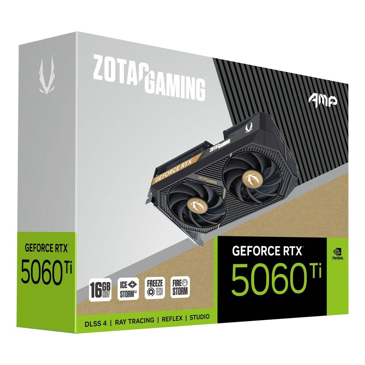 Tarjeta Gráfica Zotac ZT-B50620F-10M geforce rtx 5060 ti 16 GB