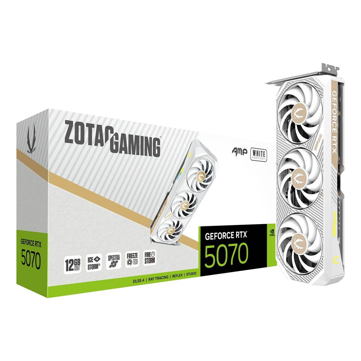 Tarjeta Gráfica Zotac ZT-B50700FQ-10P nvidia geforce rtx 5070 12 GB