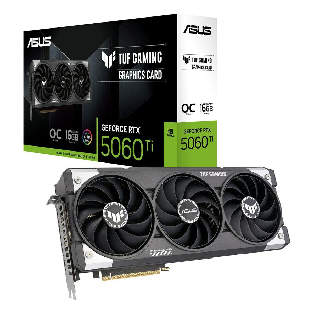 Tarjeta Gráfica Asus 90YV0MG0-M0NA00 geforce rtx 5060 ti 16 GB