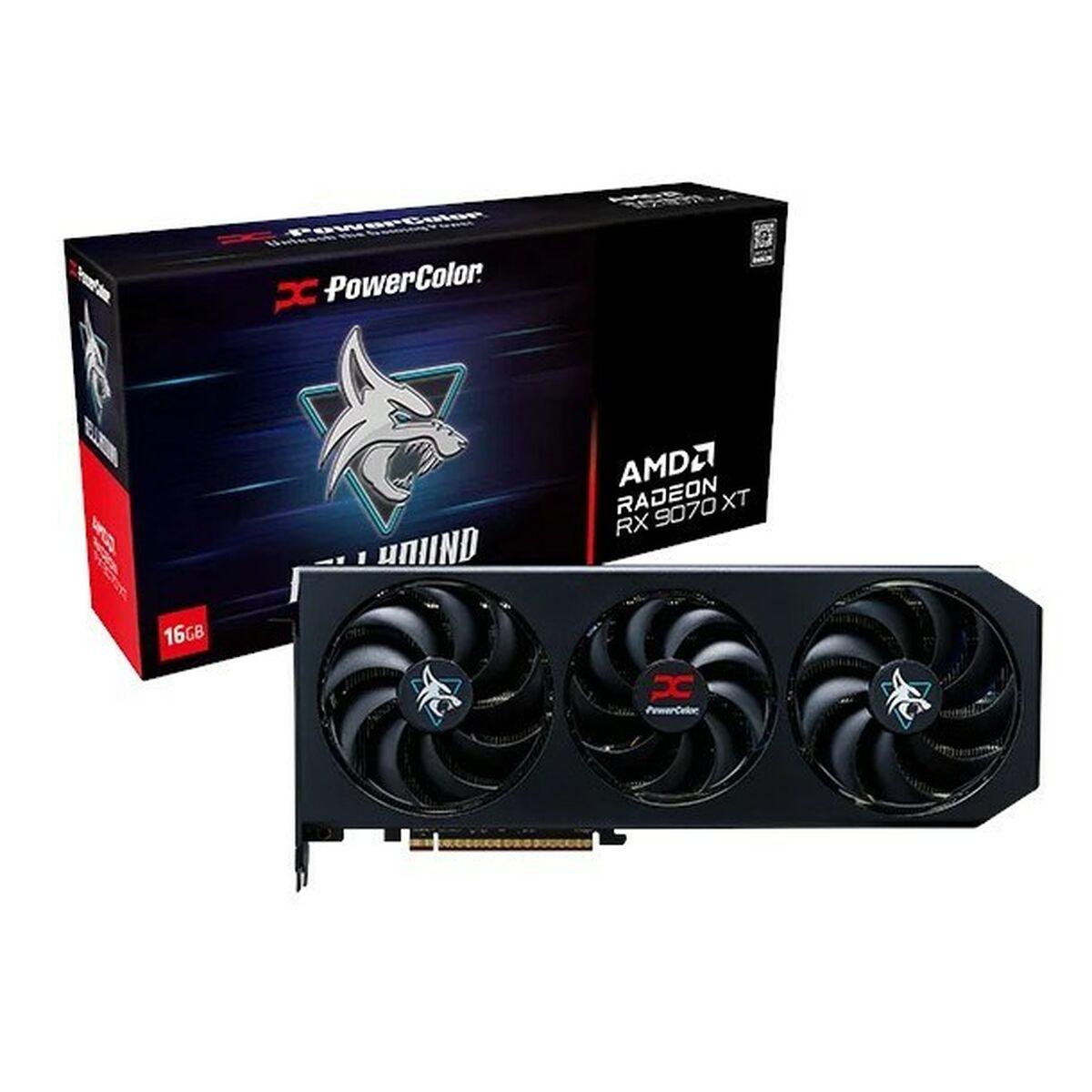 Tarjeta Gráfica Powercolor RX9070XT 16G-L/OC radeon rx 9070 xt 16 GB GDDR6