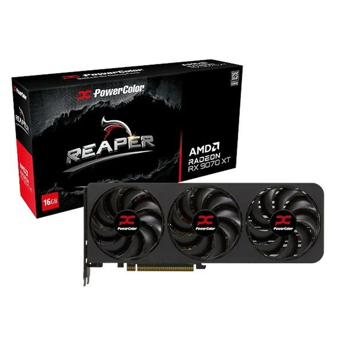 Tarjeta Gráfica Powercolor RX9070XT 16G-A radeon rx 9070 xt 16 GB GDDR6